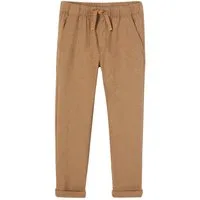 vertbaudet Leinenhose Jungen Hose mit Leinenanteil
