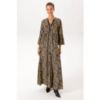 Aniston CASUAL Maxikleid mit grafischen Alloverdruck - NEUE KOLLEKTION