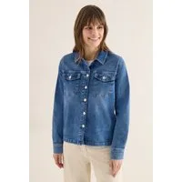CECIL Kurzjacke in Denim-Optik