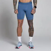 MP Herren Hybrid Pocket Half-Tights – Schieferblau - XL
