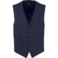 BENVENUTO. Anzugweste marine Modern Fit