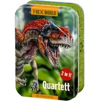 COPPENRATH DIE SPIEGELBURG Spiel Coppenrath 15014 - Die Spiegelburg - T-Rex World - Quartett Dinos