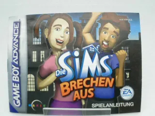 Die Sims brechen aus [Nintendo Game Boy Advance] Anleitung