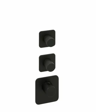 Herzbach CEO XL 2 Thermostat Unterputz 3 Blenden, 36.522015.1.12 36.522015.1.12