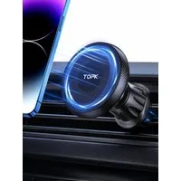 RUHE Handy-Halterung Auto KFZ Magnetische Handyhalterung für MagSafe Autohalterung flexibel, (bis 8 Zoll, Packung, 1-tlg., Handyhalterung Lüftung Auto magnetisch iPhone MagSafe)