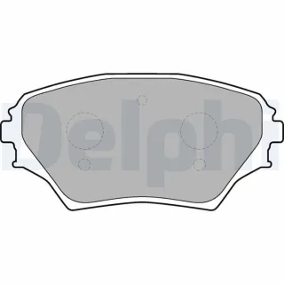 Delphi Bremsbel?ge vorne Toyota Rav 4 2