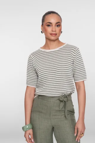 Geisha Fashion Women - 64080-70 off-white/olive green - Gr. - 46