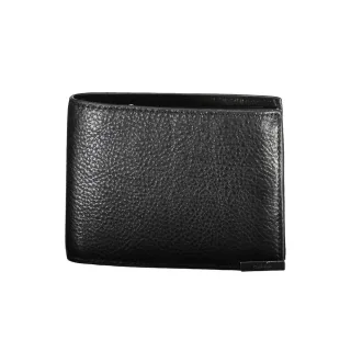 Calvin Klein Schwarze Leder Herren Geldbörse