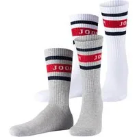 JOOP! Tennissocken premium essentials (2 Paar) am Bund mit Logoschriftzug