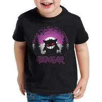 style3 T-Shirt pokemon gengar ghost anime retro poke catch geist psycho mewtu kanto