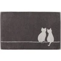 Cawö Duschmatte CUTE CATS You & Me 6263, 100% Baumwolle