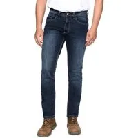 HERO by John Medoox Slim-fit-Jeans Portland Stretch Jeans Hose - Slim Straight Fit - Classic Blue Used
