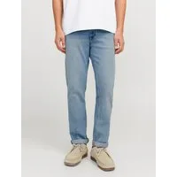 Jack & Jones Regular-fit-Jeans JJICLARK im Used-Look, Stretchkomfort und niedrige Leibhöhe Baumwollmischung, regular fit