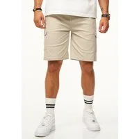 SOULSTAR Cargoshorts mit Stretchanteil Kurze Hose für Herren Regular-Fit Bermuda mit Elasthan-Anteil Sommershorts