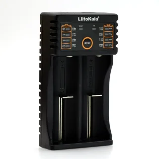 LiitoKala Lii-202 18650 Battery Smart Charger Lii202 For 18650, 18490, 18350, 17670, 17500, 16340(RCR123), 14500, 10440