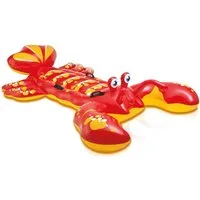 Intex Aufblasbare Schwimmfigur Wasser Spielzeug Ride-On Hummer Giant Lobster 213cm x 137cm 57528NP