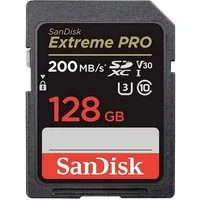 Sandisk 128 GB SDXC-Speicherkarte SDSDXXD-128G-GN4IN Speicherkarte (stoßsicher, Wasserdicht)