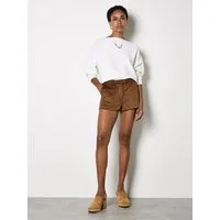Apricot Shorts Hotpants aus Kunstleder