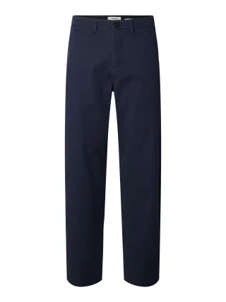 SELECTED MEN - SLM220-LOOSE MILES TWILL PANT NOOS Dark Sapphire - Gr. - 34