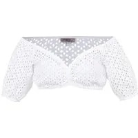 MarJo Dirndlbluse Dirndlbluse Diedorf weiß