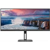 AOC U34V5C/BK Gaming-Monitor (86,3 cm/34 ", 3440 x 1440 px, 1 ms Reaktionszeit, 100 Hz, VA LCD)