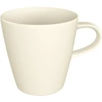 Villeroy & Boch Becher Manufacture Rock blanc Becher mit Henkel, Premium Porcelain