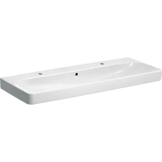 Geberit Smyle Square Waschtisch, 120x48cm zwei Hl., mit Überlauf, KeraTect, 500253018 500253018