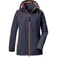G.I.G.A. DX by killtec Softshelljacke GS 96 WMN SFTSHLL JCKT Wasserabweisende Softshelljacke mit abnehmbarer Kapuze