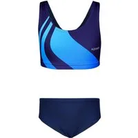 Aquarti Bustier-Bikini Aquarti Mädchen Sport Bikini Racerback Bustier & Bikinislip
