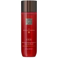 Rituals Körperöl Rituals Ayurveda Duschöl 200 ml – pflegendes Reinigungsöl, 2‑in‑1 Öl zu Schaum, mit Rose & Mandel – 90 % Naturanteil
