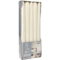 GALA-Kerzen GmbH Spitzkerze Leuchterkerzen Ø 2,3 cm, 25 cm weiss 10 Stk