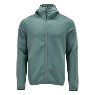 MASCOT Herren Fleecepullover mit Kapuze CUSTOMIZED Hell Waldgrün 4XL - 22586-608-35-4XL