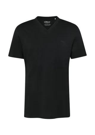 s.Oliver - T-Shirt schwarz - Gr. - 3XL