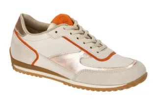 Paul Green Damenschuhe 5415-00 PG 5415 Wei? Shell Ivory Slipper Gummisohle Te...