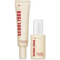 K-Secret Gesichtspflege-Set Seoul 1988 Retinal Liposome Duo – Anti-Aging-Set mit Eye Cream 4 % + Serum 2 % (2 × 30 ml) – mit fermentierter Bohne & Black Ginseng – straffende, K-Beauty Pflege für reife Haut & erste Fältchen – für Elastizität