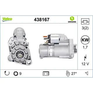 Valeo Anlasser 1,7 kW Audi A8 VW Touareg