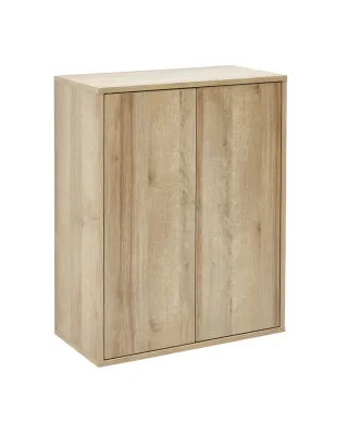 Fackelmann FINN Doppel-Midischrank 60x75x30,5,AsEi-AsEi,2T,Push, 84612 84612