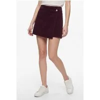 ONLY Cordrock ONLZEVA HW CORD WRAP SKORT CC PNT Baumwollmischung, Cord mit Stretch