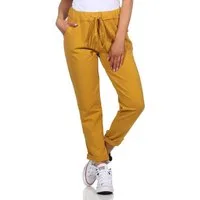 CLEO STYLE Jogginghose Damen Jogginghose 3569 36-40 Senf
