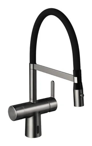 Damixa Silhouet Touchless Pro Spültischarmatur, Graphit PVD, 741625500 741625500