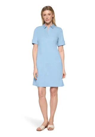 Robe Légère - Hemdblusenkleid blue dahlia - Gr. - 40