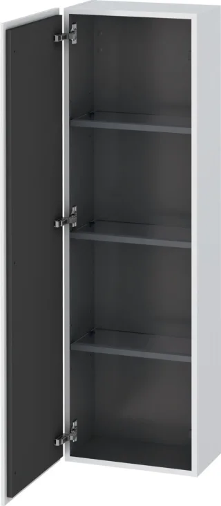 Duravit L-Cube Halbhochschrank Weiß Matt 400x243x1320 mm - LC1168L1818 LC1168L1818