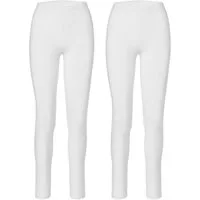 Merry Style Leggings 2er Pack Damen Hose aus Baumwolle MS10-198 (1-tlg)