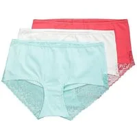 Ulla Popken Hipster Hipster 3er-Pack Spitze