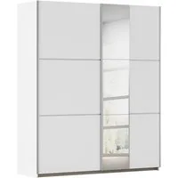 OTTO home Kleiderschrank Mehrzweckschrank Aktenschrank Möbel Mietswohnung TOPSELLER ASTANA (3 Ausstattungen BASIC/CLASSIC/PREMIUM (inkl. SOFT-CLOSE-FUNKTION) mit 3 Spiegelelementen, Metallgriffleisten alufarbig MADE IN GERMANY
