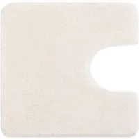 Kleine Wolke Badematte Meadow, Badvorleger, Badezimmer Teppich, Höhe 30 mm, rutschhemmend beschichtet, fußbodenheizungsgeeignet, Polyester, quadratisch, WC Vorleger mit Ausschnitt, Badteppich, Uni Farben