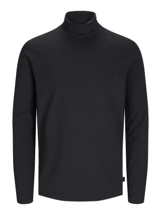 JACK&JONES - JPRBLABUSHWICK ETHAN LS ROLL NECK black onyx - Gr. - M