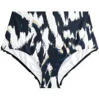Next Bikini-Hose Bikinihose mit Rollsaum - Hoher Bund (1-St)