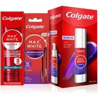 Colgate Zahnbleaching-Kit Colgate Max White Starlight Smile, 3-in-1 Whitening Set, Set-Kombination aus Sofort-Effekt und Langzeit-Aufhellung.