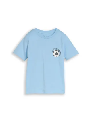 tom tailor kids - T-Shirt mit Foto-Print light cloudy blue - Gr. - 122